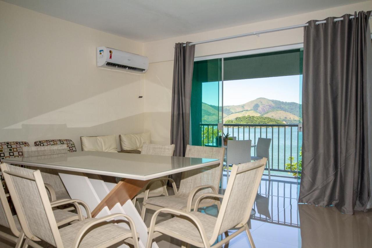 Conforto à beira mar! Apartamento com vista para o mar. Angra dos Reis Esterno foto