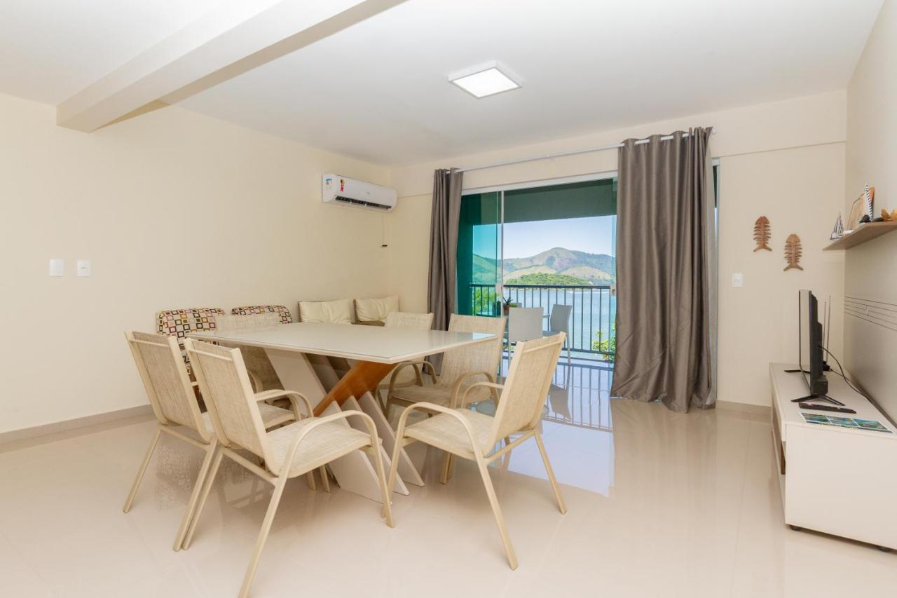 Conforto à beira mar! Apartamento com vista para o mar. Angra dos Reis Esterno foto