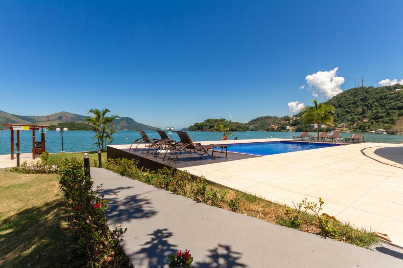 Conforto à beira mar! Apartamento com vista para o mar. Angra dos Reis Esterno foto