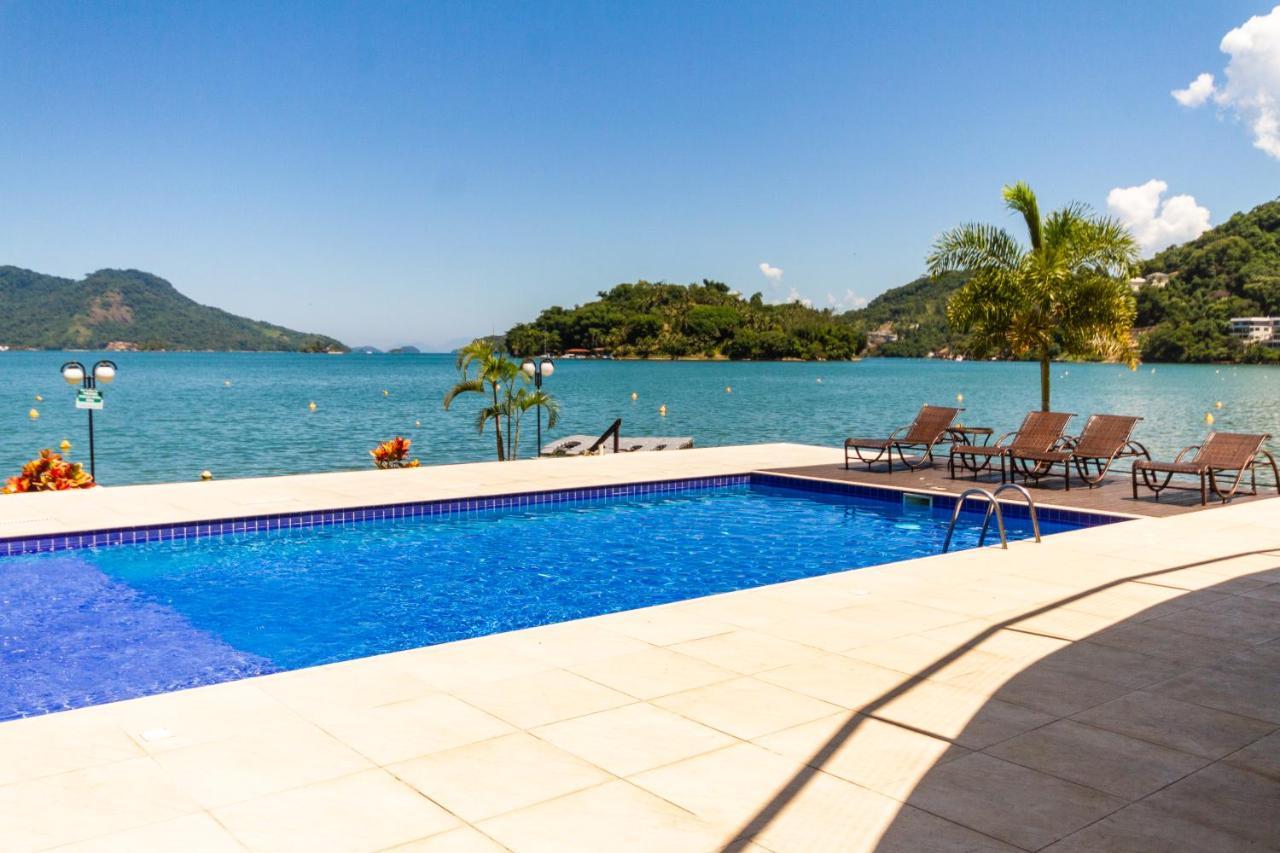 Conforto à beira mar! Apartamento com vista para o mar. Angra dos Reis Esterno foto