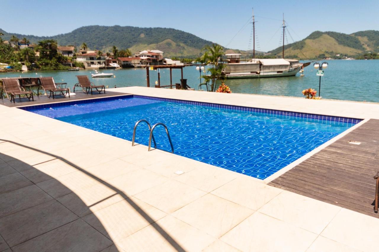 Conforto à beira mar! Apartamento com vista para o mar. Angra dos Reis Esterno foto